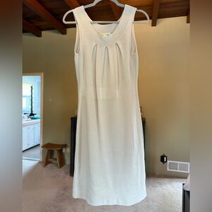 Banana Republic Light Gray Midi Dress